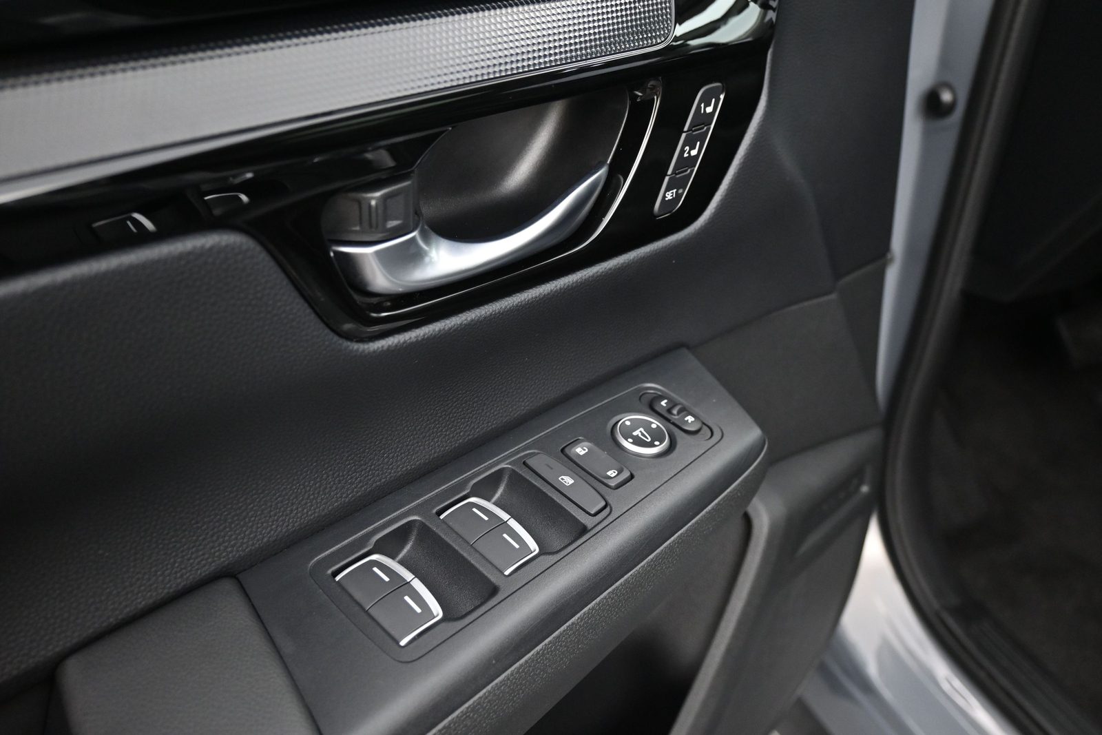 Honda CRV Driver Door Closeup automotive photography