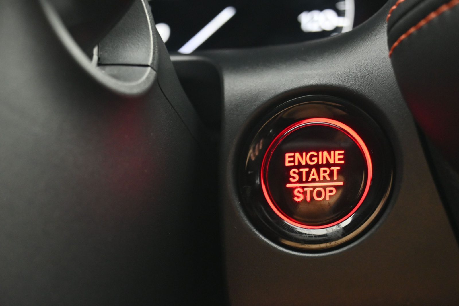 Honda HRV Start Button Shot automotive photography