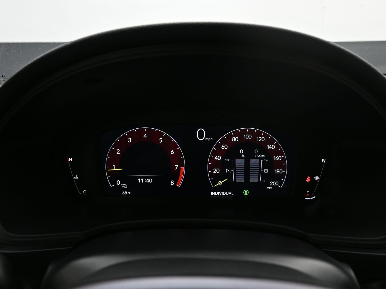 Honda Type R Dash Shot automotive photography