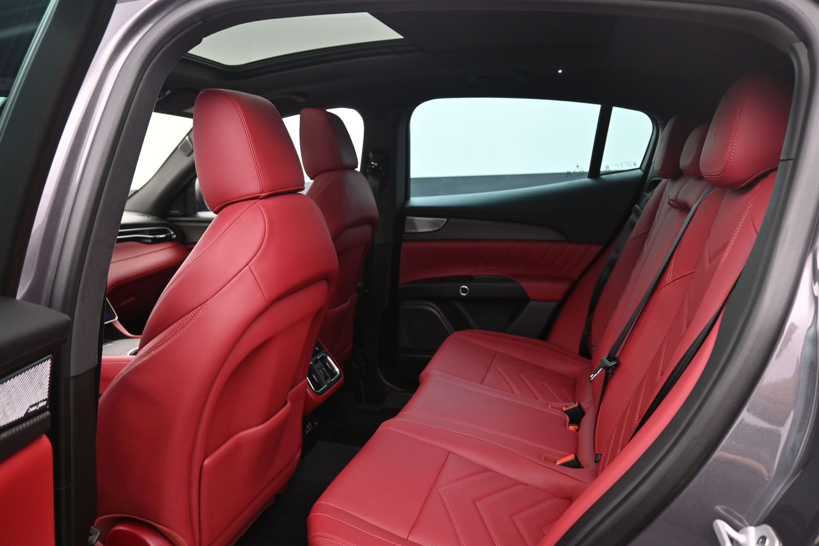 Maserati Backseat Shot automotive photography