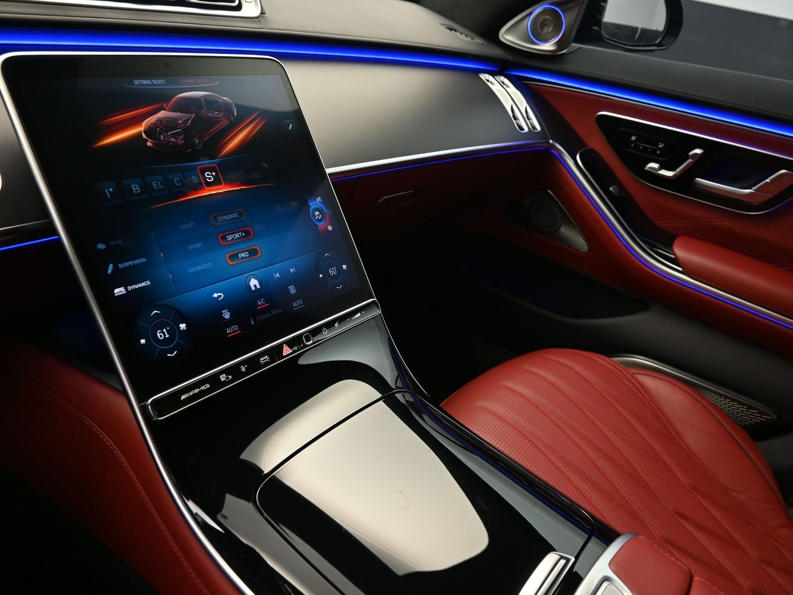 Mercedes Front Dash Shot automotive photography