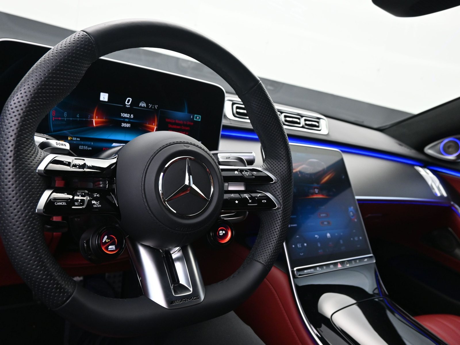 Mercedes Steering Wheel automotive photography